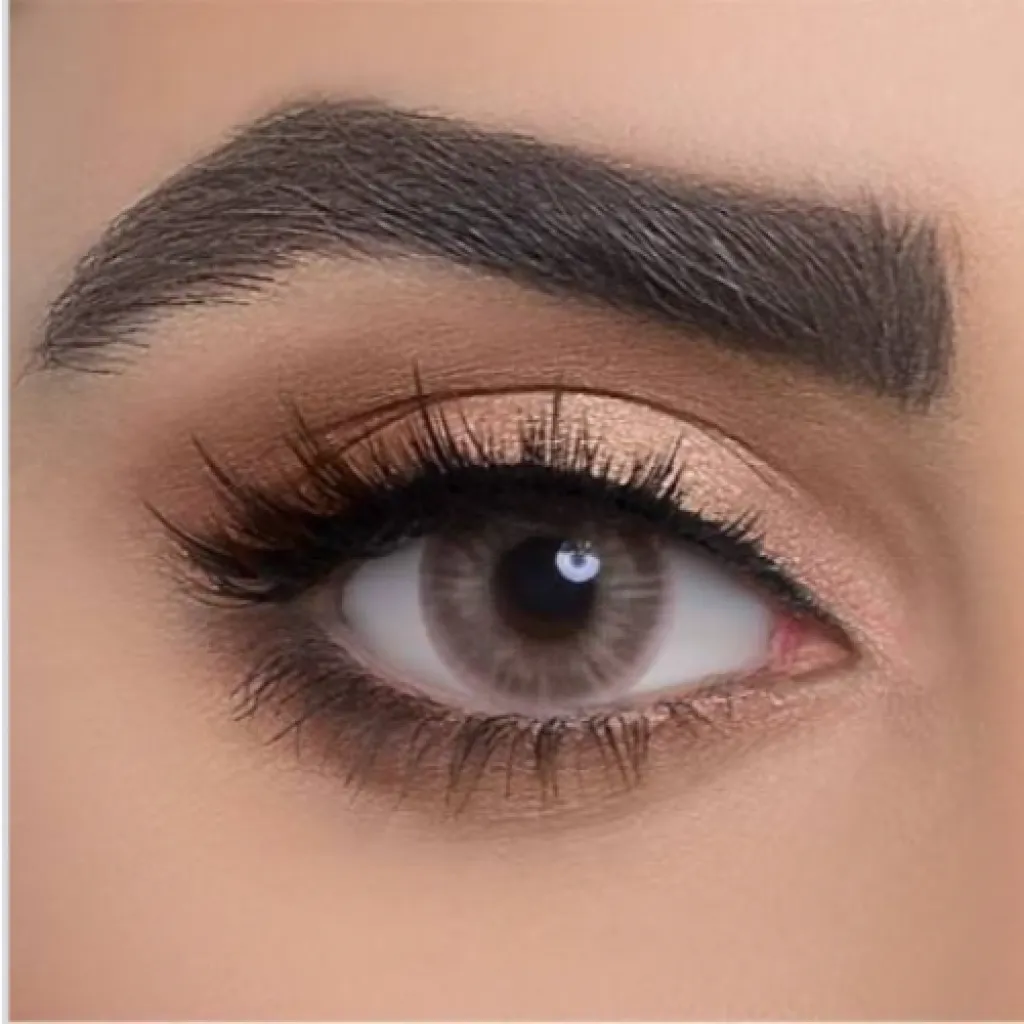 عدسات لاصقة ملونة يومية - مارون 19  - من ذهب
