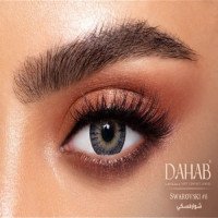 عدسات لاصقة ملونة يومية - شوارفسكي 8 - من ذهب