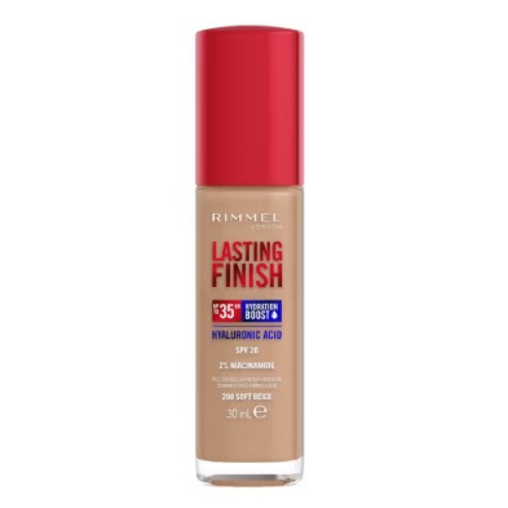  كريم أساس لاستينج فينيش يدوم لمدة 35 ساعة من ريميل لندن-درجة اللون 200 Soft Beige