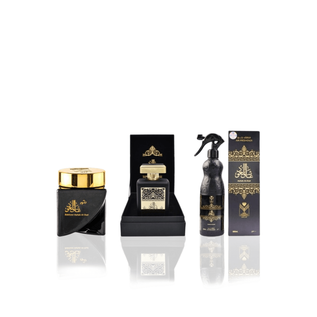 بكج عاشق العود من ألماس – عطر عود فاخر 3 قطع